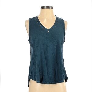 Day Trip Sleeveless Top with Studded Detail